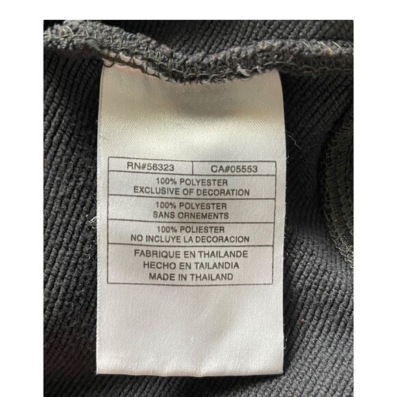 Nike Sportswear Men’s 2XL Full-Zip Fleece Jacket Gray Orange Embroidered EUC - Picture 5 of 9